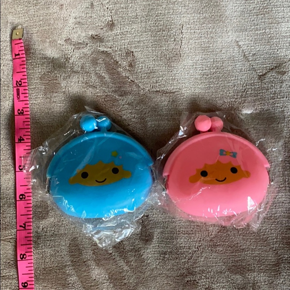 Little Twin Stars rubber coin purses